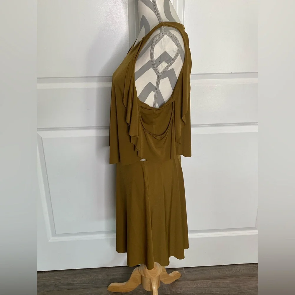 Zara Large Cold Shoulder Cutout Dress - Picture 6 of 10